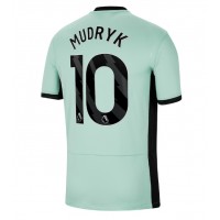 Camiseta Chelsea Mykhailo Mudryk #10 Tercera Equipación Replica 2023-24 mangas cortas